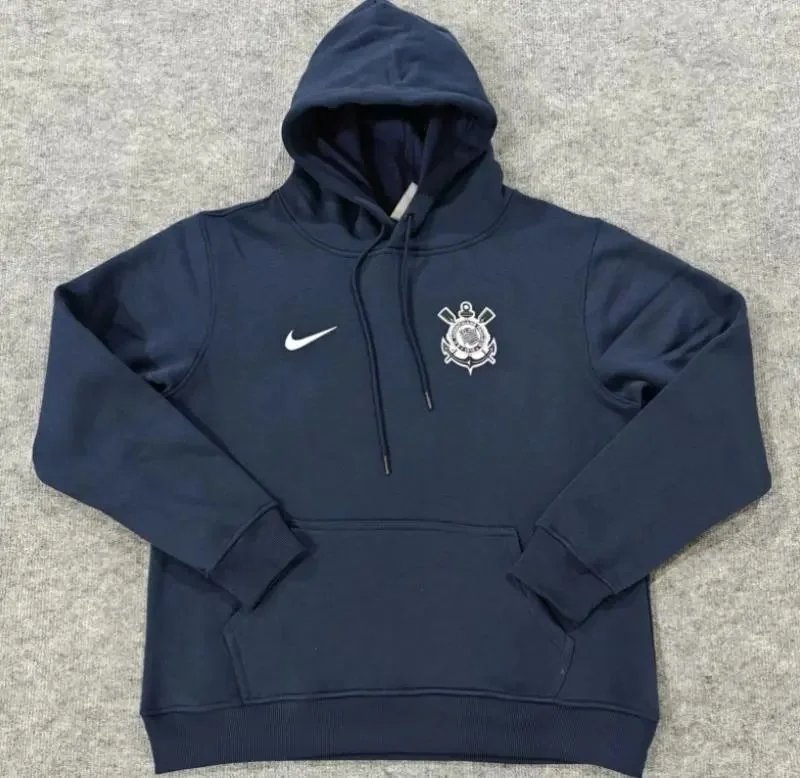 Nike Corinthians Casual Hoodie Navy