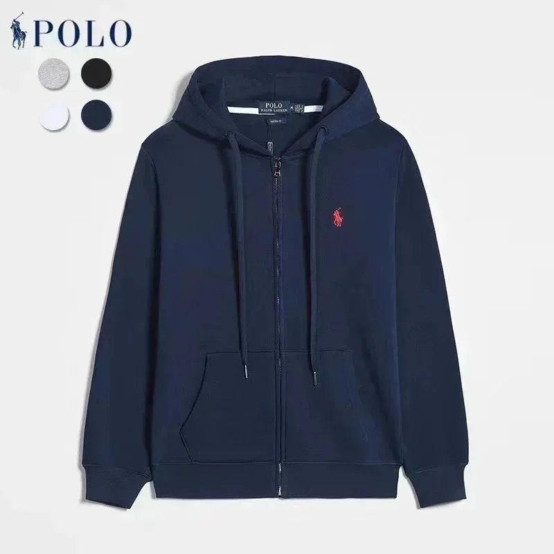 Navy blue red-label zipper