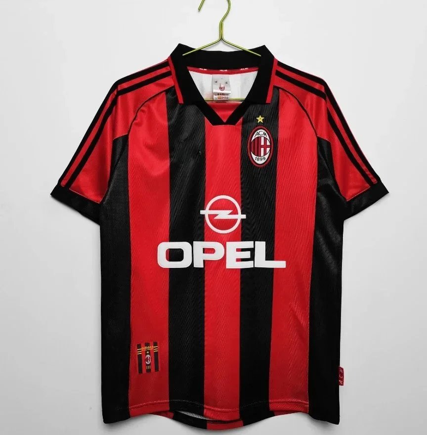AC Milan’s 1998–99 season home retro kit