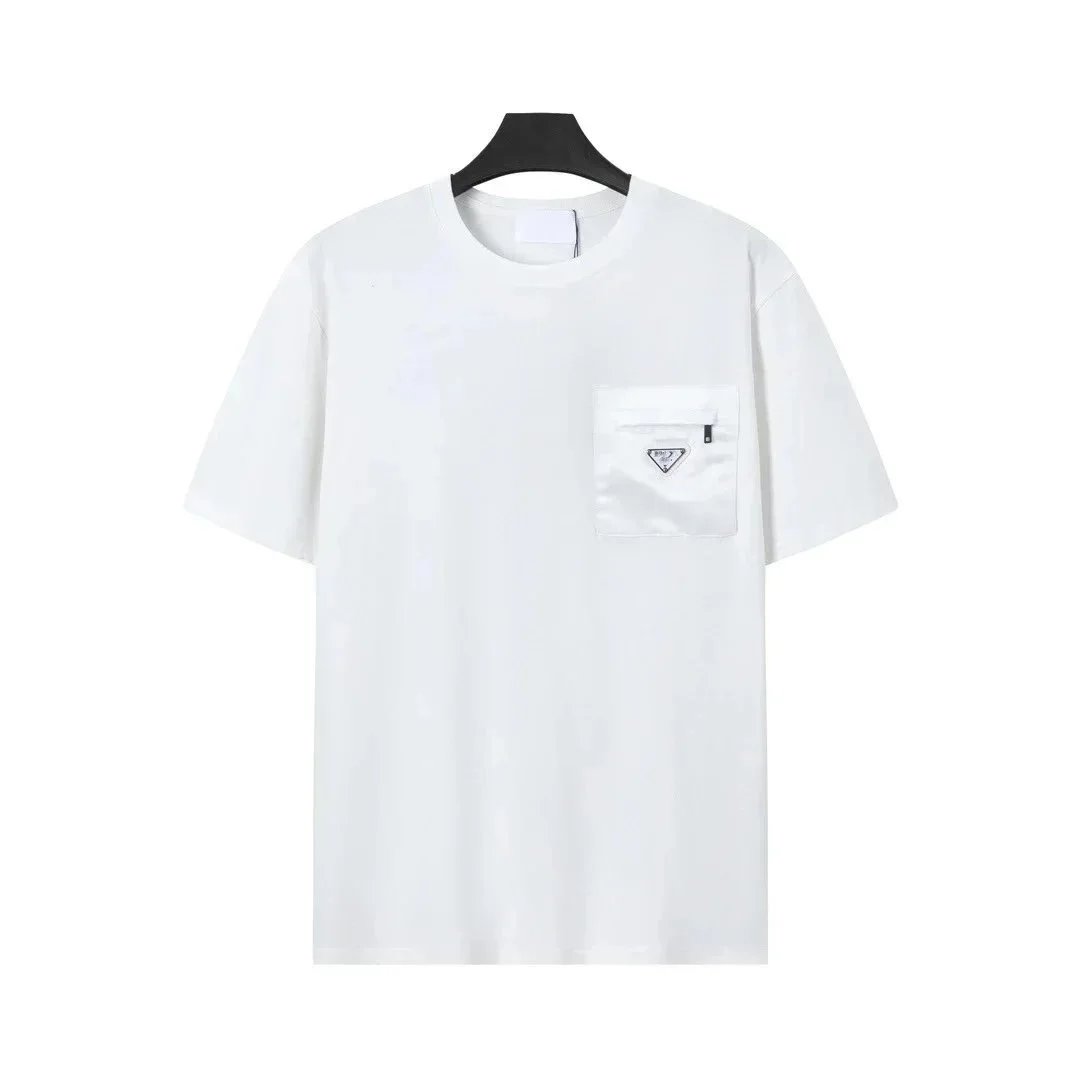 06 White (Pocket Zipper Metal Triangle)