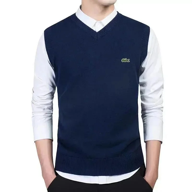 L鳄毛衣背心藏青 L鳄毛衣背心藏青