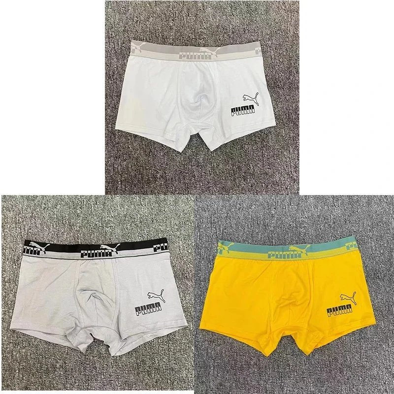 PUMA 白+灰+黄 礼盒装 PUMA 白+灰+黄 礼盒装