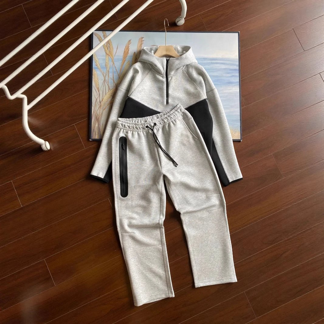 套装3黑拼浅灰 套装3黑拼浅灰