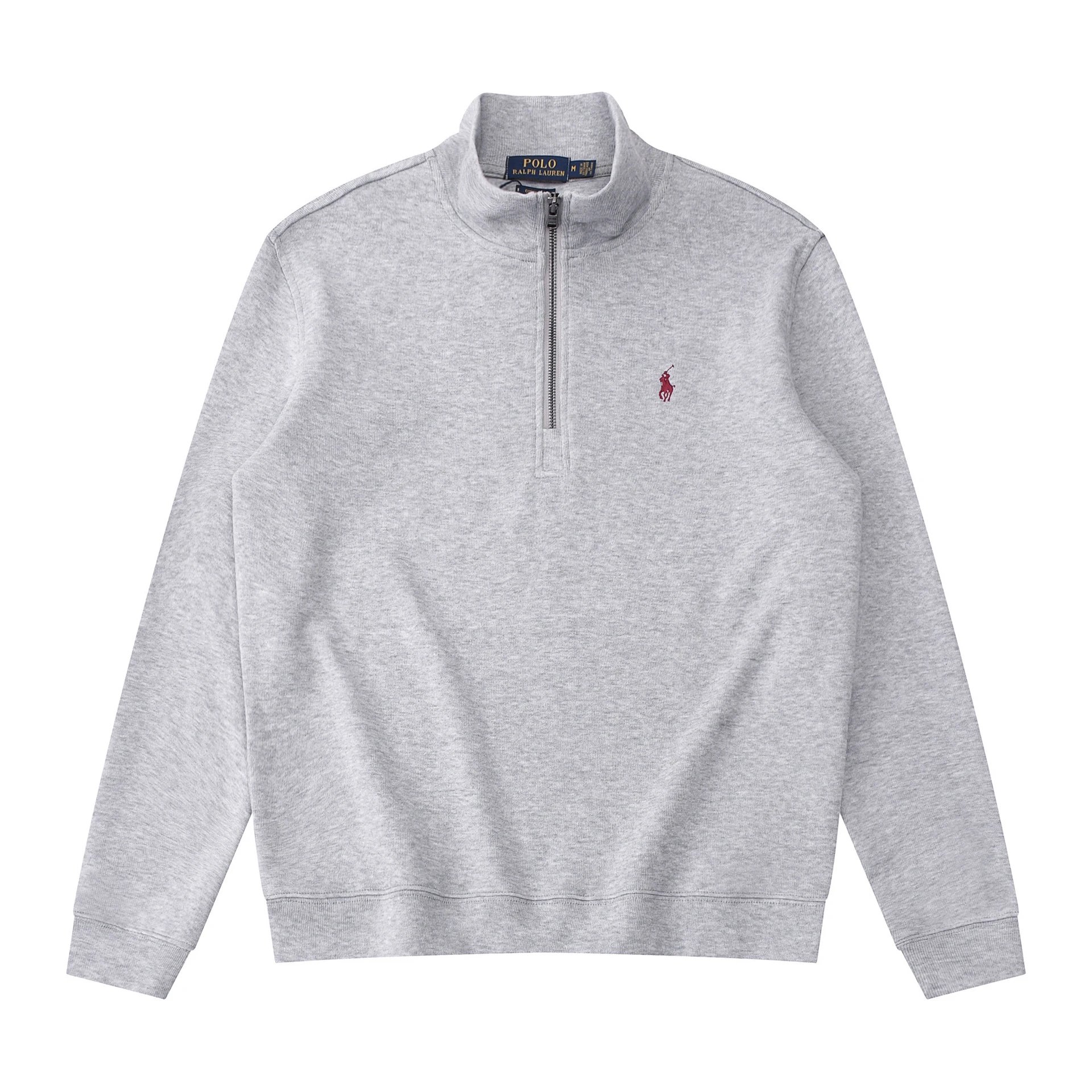603半拉链灰色红马 603半拉链灰色红马